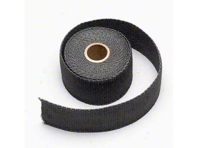 Thermo Tec Exhaust Wrap; 15-Foot x 2-Inch; Graphite Black (Universal; Some Adaptation May Be Required)