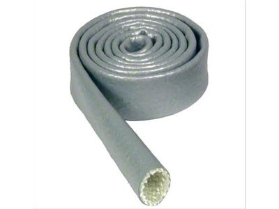 Thermo Tec Braided Fiberglass Heat Sleeve; 1/2-Inch x 50-Foot; Silver (Universal; Some Adaptation May Be Required)