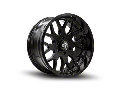 Thret Offroad Monarch Gloss Black 8-Lug Wheel; 22x10; -21mm Offset (01-06 Sierra 3500 HD SRW)