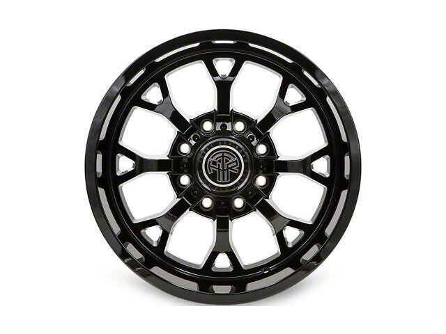 Thret Offroad Viper Gloss Black 6-Lug Wheel; 20x10; -21mm Offset (04-08 F-150)