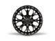 Thret Offroad Vulcan Gloss Black 6-Lug Wheel; 17x9; -12mm Offset (04-08 F-150)