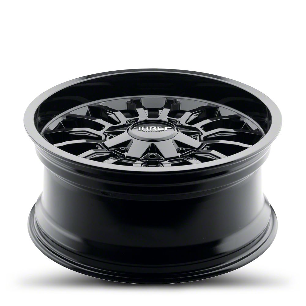 Thret Offroad Sierra 3500 Gamma Gloss Black 8-Lug Wheel; 20x9; 0mm