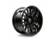 Thret Offroad Omega Gloss Black Milled 6-Lug Wheel; 20x10; -21mm Offset (07-13 Silverado 1500)