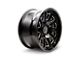 Thret Offroad Storm Gloss Black Milled 6-Lug Wheel; 18x9; -12mm Offset (99-06 Sierra 1500)