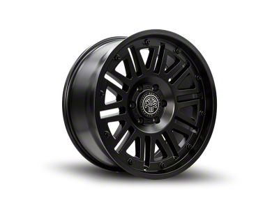 Thret Offroad Storm Satin Black 6-Lug Wheel; 17x9; -12mm Offset (99-06 Silverado 1500)
