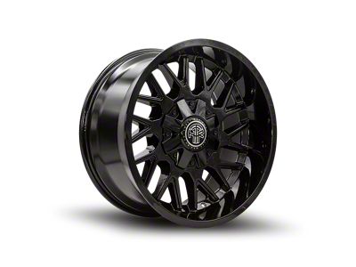 Thret Offroad Revolver Gloss Black 8-Lug Wheel; 20x10; -21mm Offset (23-25 F-350 Super Duty SRW)