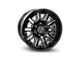 Thret Offroad Storm Gloss Black Milled 6-Lug Wheel; 20x9; -12mm Offset (19-24 RAM 1500)