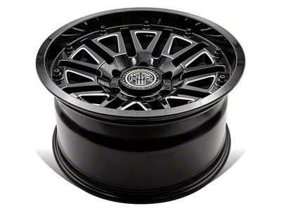 Thret Offroad Dropzone Satin Black 8-Lug Wheel; 20x10; -21mm Offset (19-25 RAM 3500 SRW)