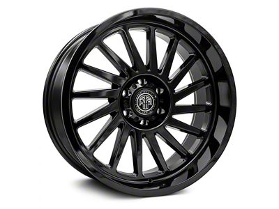 Thret Offroad Omega Gloss Black 6-Lug Wheel; 20x10; -21mm Offset (21-24 Yukon)