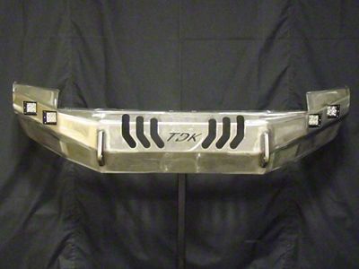 Throttle Down Kustoms Standard Front Bumper; Bare Metal (17-19 F-350 Super Duty)