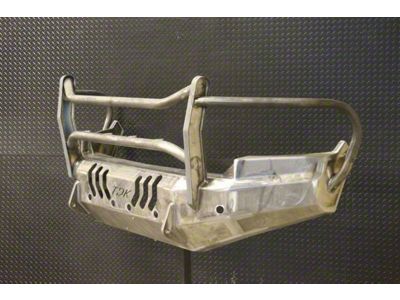 Throttle Down Kustoms Mayhem Front Bumper with Grille Guard; Bare Metal (19-24 RAM 1500, Excluding Rebel & TRX)