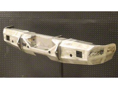 Throttle Down Kustoms Rear Bumper; Bare Metal (19-25 RAM 1500, Excluding RHO & TRX)