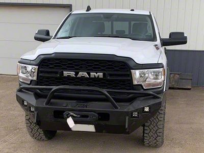 Throttle Down Kustoms Pre-Runner Front Bumper; Bare Metal (19-24 RAM 2500)