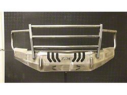 Throttle Down Kustoms Standard Front Bumper with Grille Guard; Bare Metal (19-26 RAM 2500)