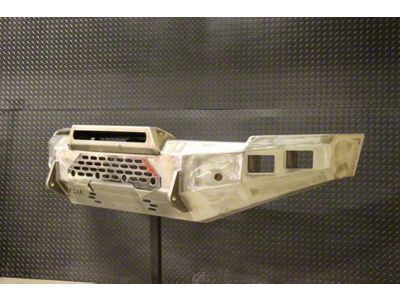 Throttle Down Kustoms Cyclone Front Bumper; Bare Metal (10-18 RAM 3500)
