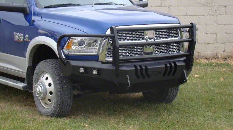 Steel Front Bumper Front Bumper Face Bar For 2010-2018 Dodge Ram 2500 3500 Chrome Steel Impact 848504