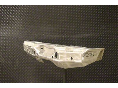 Throttle Down Kustoms Rear Bumper; Bare Metal (16-18 Sierra 1500)