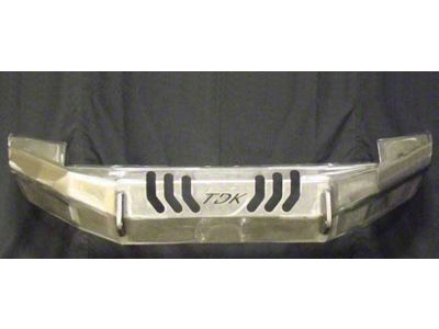 Throttle Down Kustoms Standard Front Bumper; Bare Metal (16-18 Sierra 1500)