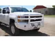 Throttle Down Kustoms Standard Front Bumper with Grille Guard; Bare Metal (15-19 Silverado 2500 HD)