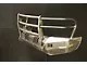 Throttle Down Kustoms Standard Front Bumper with Grille Guard; Bare Metal (15-19 Silverado 2500 HD)