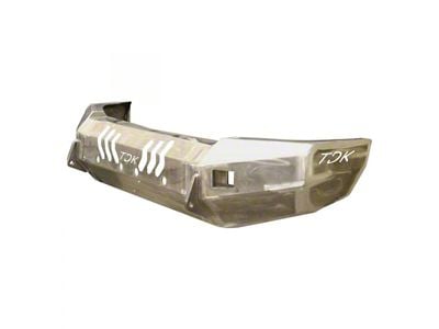 Throttle Down Kustoms Standard Front Bumper; Bare Metal (15-19 Silverado 3500 HD)