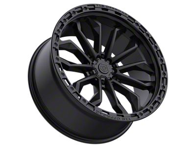 TIS 556 Satin Black 8-Lug Wheel; 20x10; -20mm Offset (01-06 Silverado 2500 HD)