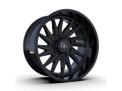 TIS 547B Gloss Black 8-Lug Wheel; 20x10; -19mm Offset (03-09 RAM 3500 SRW)