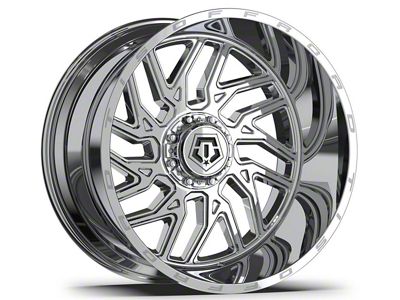 TIS 544BM Chrome 8-Lug Wheel; 20x10; -25mm Offset (11-14 Sierra 2500 HD)