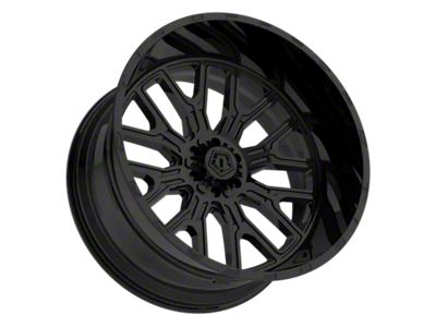 TIS 560 Gloss Black 8-Lug Wheel; 24x14; -76mm Offset (07-10 Sierra 2500 HD)