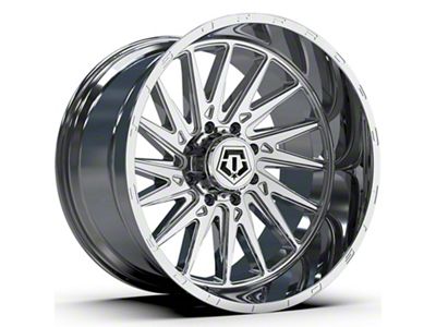 TIS 547C Chrome 6-Lug Wheel; 20x12; -44mm Offset (07-13 Silverado 1500)