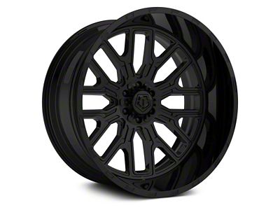 TIS 560B Gloss Black 6-Lug Wheel; 20x10; -19mm Offset (07-13 Silverado 1500)