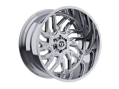 TIS 544 Chrome 8-Lug Wheel; 22x12; -44mm Offset (07-10 Silverado 3500 HD SRW)