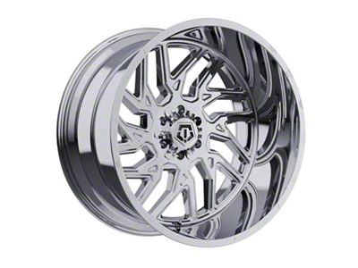 TIS 544 Chrome 8-Lug Wheel; 26x14; -76mm Offset (11-14 Silverado 3500 HD SRW)