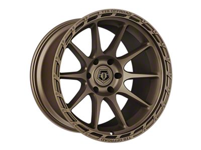 TIS 563 Satin Bronze 8-Lug Wheel; 20x10; 0mm Offset (07-10 Silverado 3500 HD SRW)