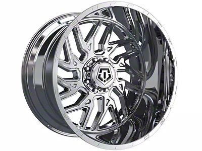 TIS 544C Chrome 6-Lug Wheel; 20x12; -44mm Offset (07-14 Tahoe)