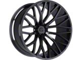 TIS 566 Gloss Black 6-Lug Wheel; 22x10; -19mm Offset (07-14 Yukon)