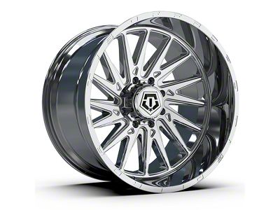 TIS 547C Chrome 8-Lug Wheel; 24x12; -44mm Offset (08-10 F-350 Super Duty SRW)