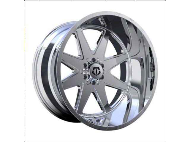 TIS 551P Polished 8-Lug Wheel; 24x14; -76mm Offset (11-16 F-350 Super Duty SRW)