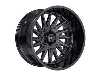 TIS 547 Gloss Black 6-Lug Wheel; 20x9; 0mm Offset (14-18 Sierra 1500)