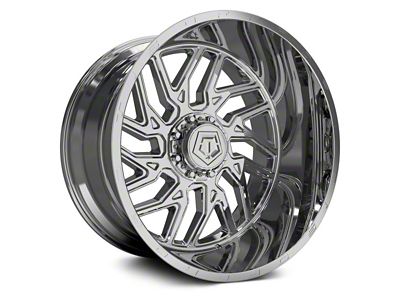 TIS 544C Chrome 6-Lug Wheel; 22x14; -76mm Offset (14-18 Silverado 1500)