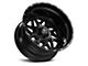 TIS 552B Gloss Black 6-Lug Wheel; 22x12; -44mm Offset (14-18 Silverado 1500)