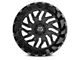 TIS 544BM Gloss Black 6-Lug Wheel; 22x14; -76mm Offset (15-20 F-150)