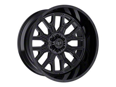 TIS 560 Gloss Black 6-Lug Wheel; 20x9; 0mm Offset (15-20 F-150)