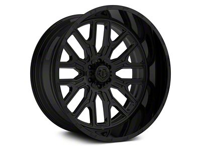 TIS 560B Gloss Black 6-Lug Wheel; 20x12; -44mm Offset (15-20 F-150)