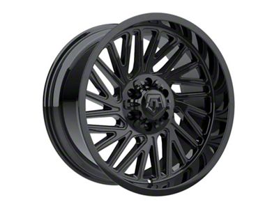 TIS 553 Gloss Black 8-Lug Wheel; 20x9; 0mm Offset (17-22 F-250 Super Duty)