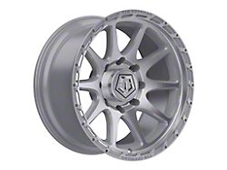 TIS 563 Silver Brushed Machined 8-Lug Wheel; 20x10; 0mm Offset (17-22 F-350 Super Duty SRW)