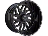 TIS 544BM Gloss Black Milled 6-Lug Wheel; 20x12; -44mm Offset (24-25 Ranger)