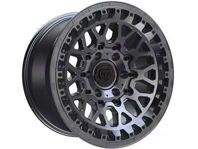 TIS 555A Satin Anthracite 6-Lug Wheel; 17x9; -12mm Offset (24-25 Ranger)