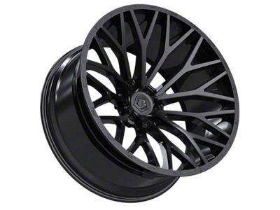 TIS 566 Gloss Black 8-Lug Wheel; 18x9; 0mm Offset (94-02 RAM 3500 SRW)