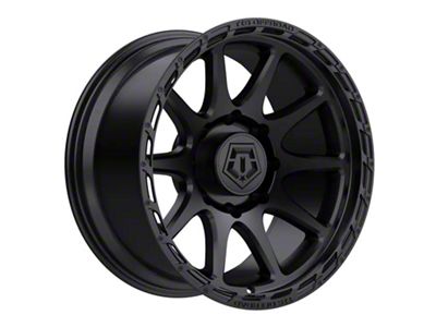 TIS 563 Satin Black 8-Lug Wheel; 22x10; -19mm Offset (99-07 F-250 Super Duty)